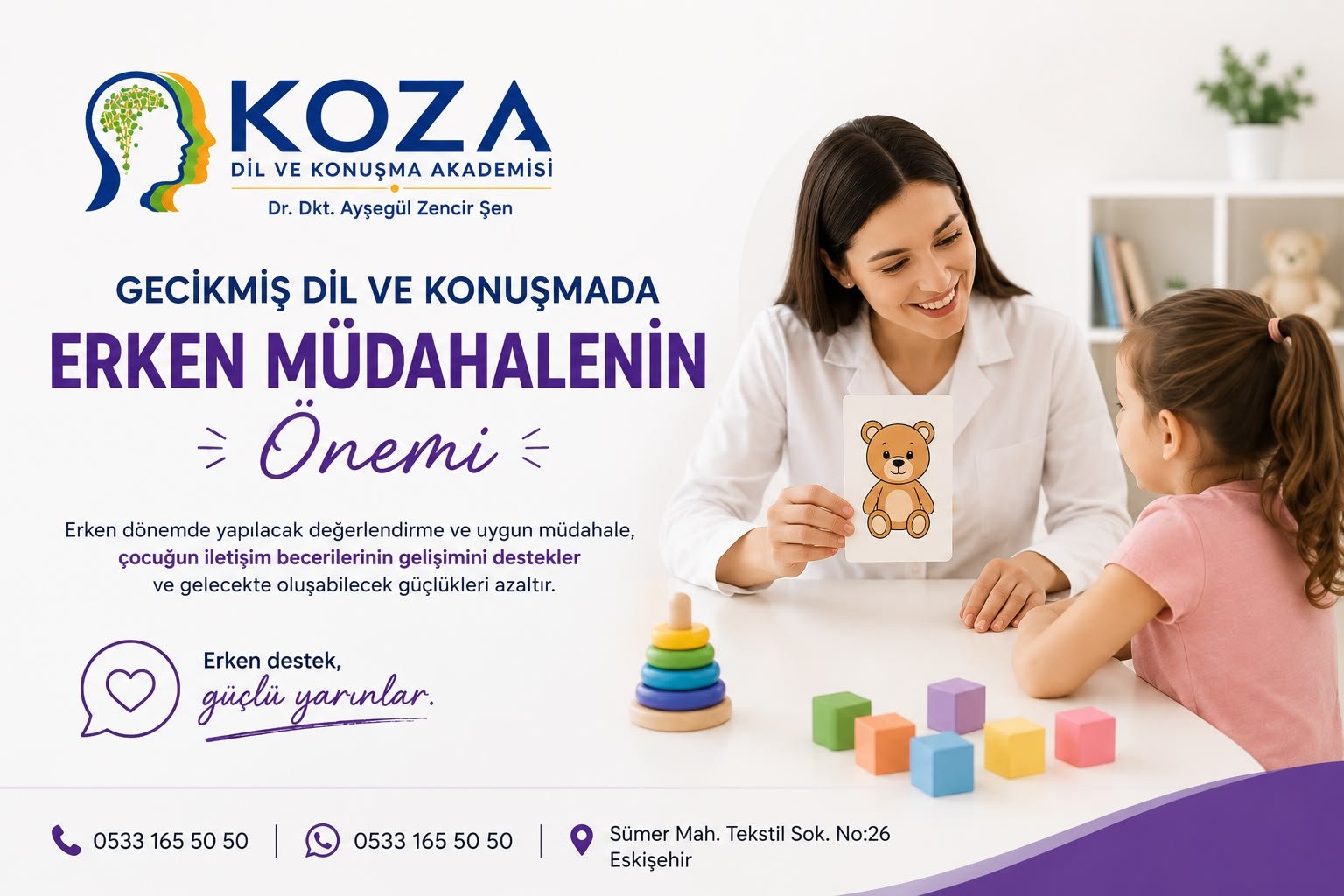 Gecikmiş Dil ve Konuşmada Erken Müdahalenin Önemi- Koza Dil ve Konuşma Akademisi